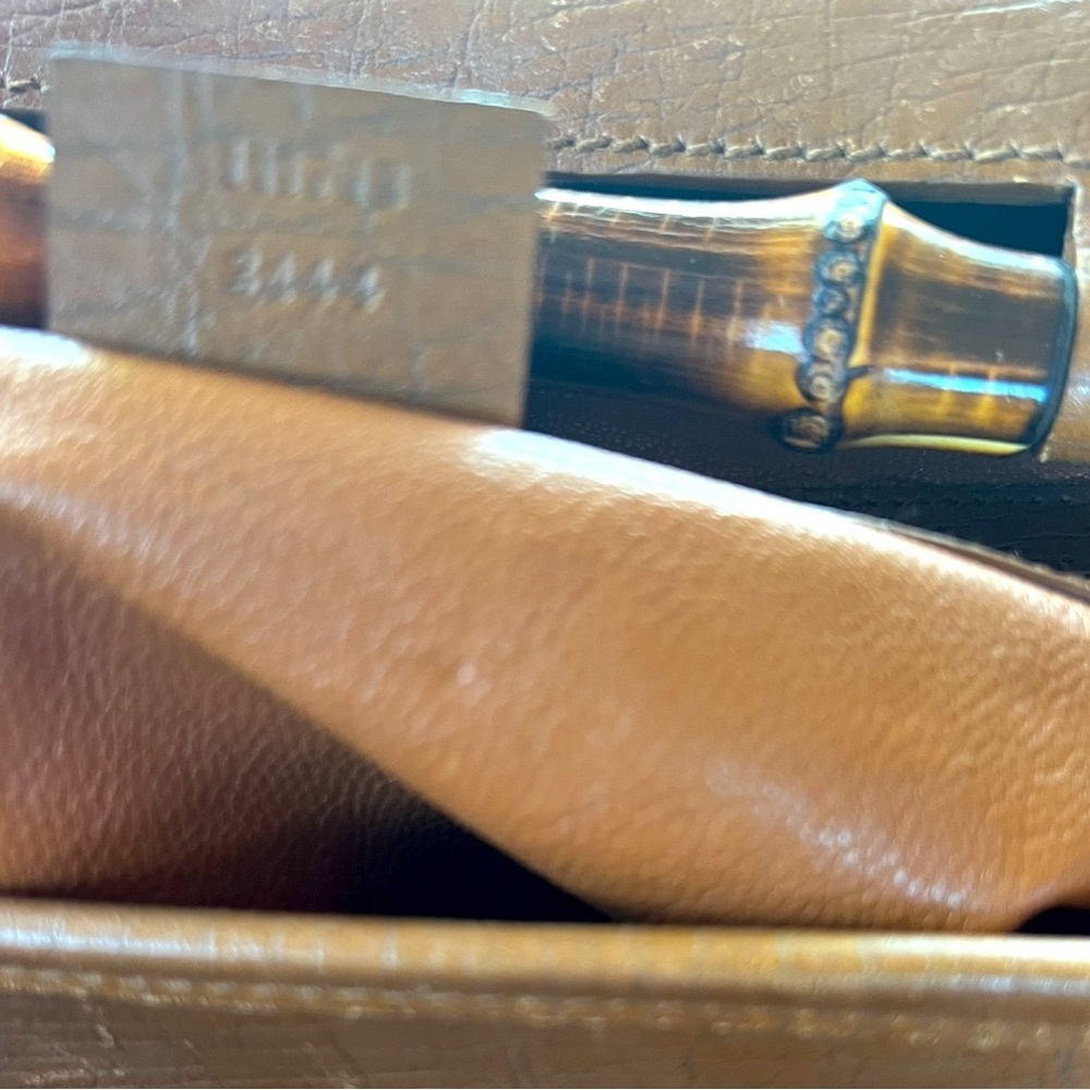 ❤️ SOLD ❤️Gucci Bamboo Bullet Handbag - Picture 10 of 11